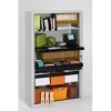 Châssis extractible noir armoire l.120 cm - Vinco