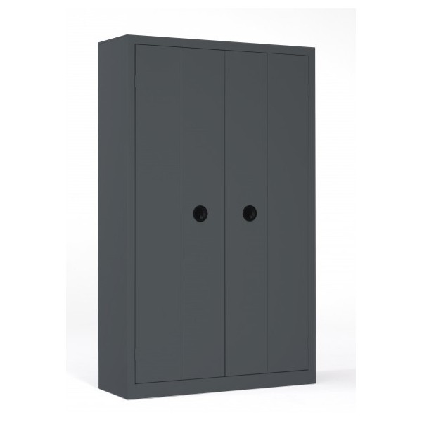 Armoire haute à portes pliantes 43x120x198 cm - Vinco