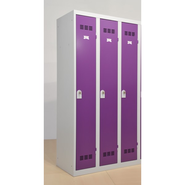 Vestiaire industrie propre 3 cases - Vinco