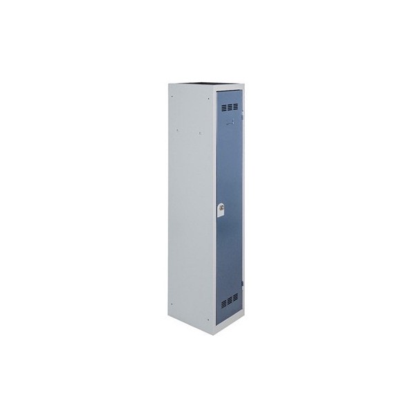 Vestiaire 1 case industrie propre gris perle / bleu - Vinco