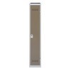 Vestiaire 1 case industrie propre gris perle / taupe - Vinco