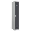 Vestiaire 1 case industrie propre gris perle / anthracite - Vinco