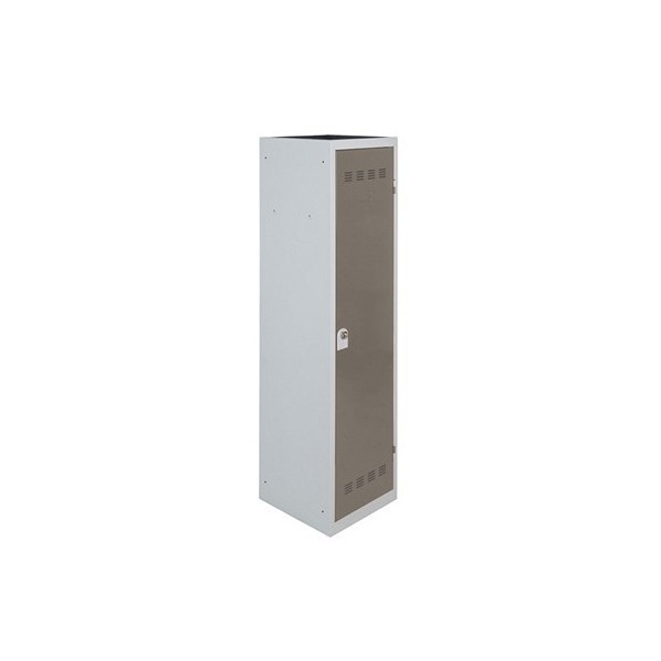 Vestiaire 1 case industrie salissante gris perle / taupe - Vinco