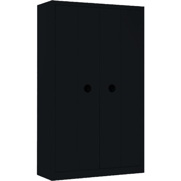 Armoire haute à portes pliantes 43x120x198 cm - Vinco