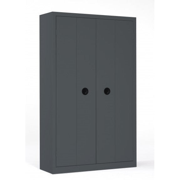 Armoire haute à portes pliantes 43x120x198 cm